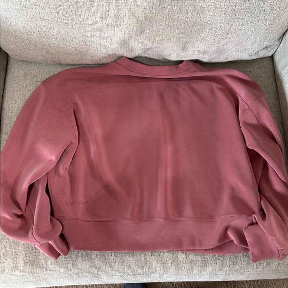 Lululemon Briar Rose softstreme perfectly oversized cropped crew - Picture 5 of 6